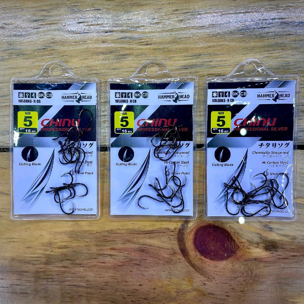 Mata kail pancing HAMMER HEAD SILVER 1053