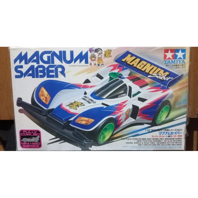 Tamiya 19401 MAGNUM SABER Made In Japan Dus Komik