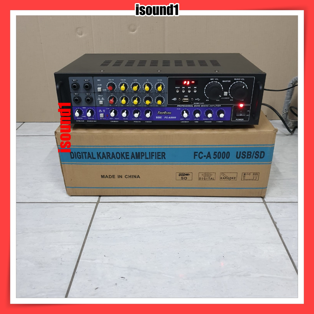 AMPLI FIRSTCLASS FC A5000 AMPLIFIER FCA5000 FC A 5000