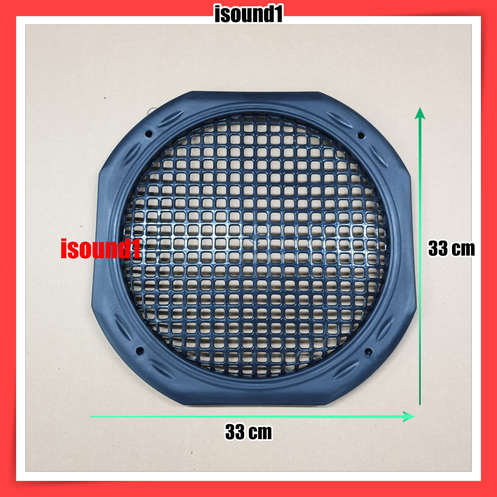 TUTUP GRILL SPEAKER 12 INCH 12INCH RAM SPEAKER BOX 12 IN 12IN PIGURA