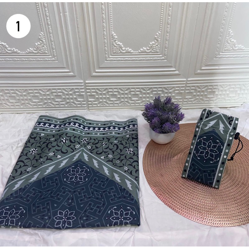 elstore _ Sajadah Travel Sejadah Traveling Pouch Souvenir Umroh Sajadah JUMBO