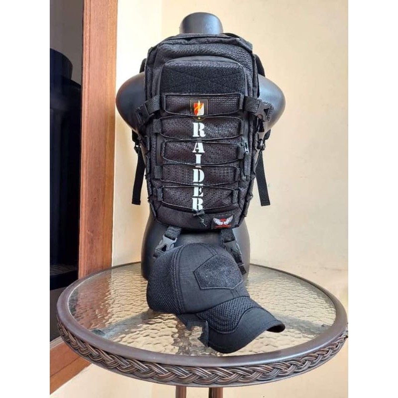 Tas punggung Hitam RAIDER