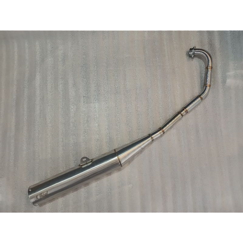 Knalpot standar racing stainless kharisma supra 125 Jupiter Z Z1 Vega MX new old Njmx Sonic Supra GT