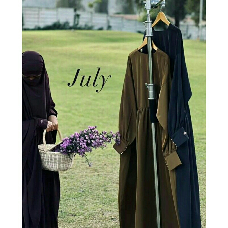 GAMIS & FRENCH KHIMAR JULY by Malikah #abayamalikah #syarifahjilbabstore