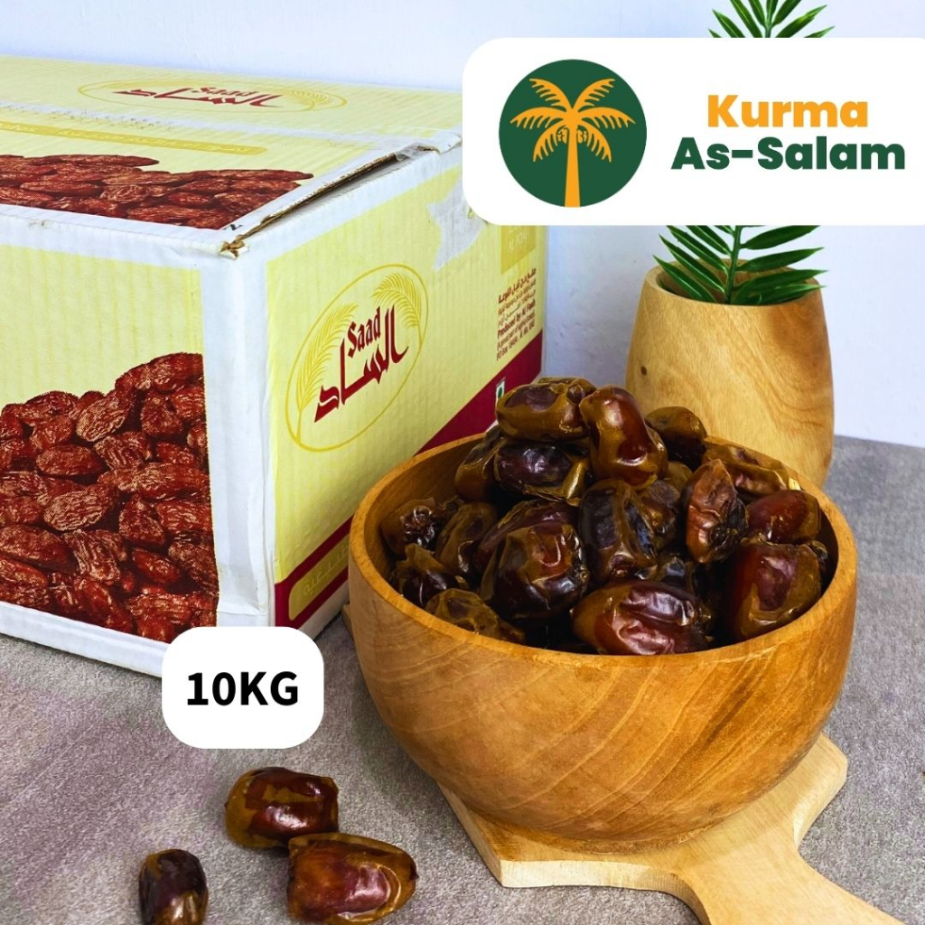 

Kurma Khalas Saad 10kg Premium Original Timur Tengah