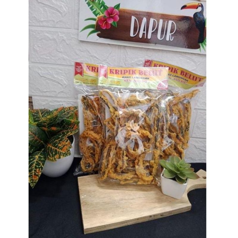 

Ukf5Pc6F4H (Kuliner.Kita) Keripik Belut Khas Lamongan 130Gr Snack Belut Gurih Renyah