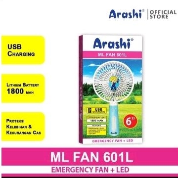 Arashi Kipas Angin Mini ML Fan 601L