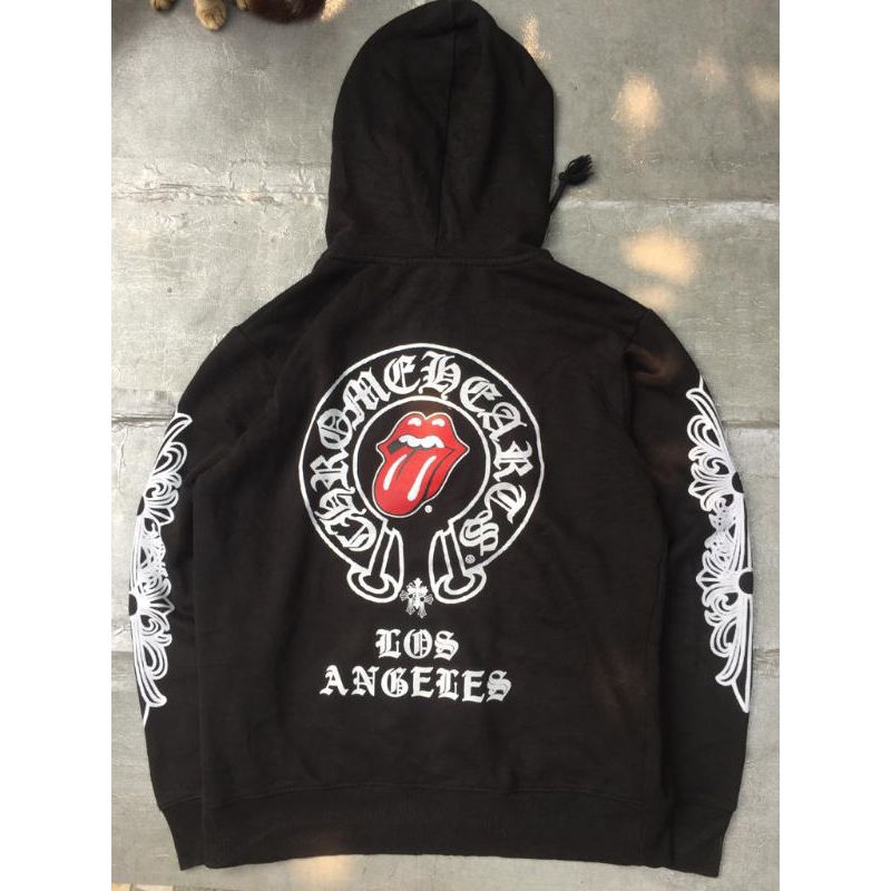 zipper hoodie chrome hearts