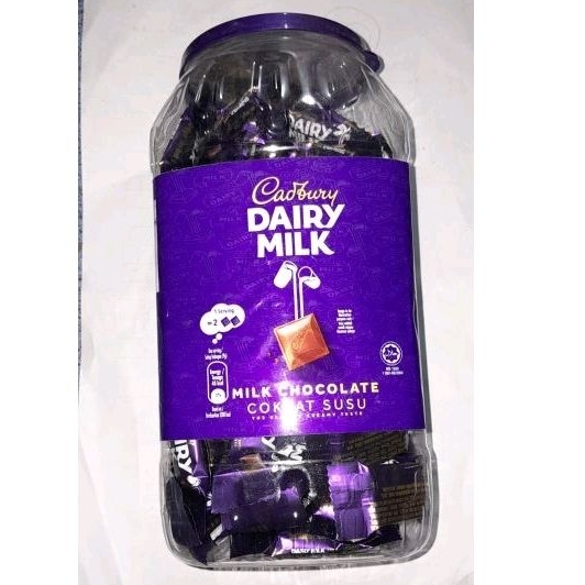 

cadbury dairy milk toples isi 90 pcs