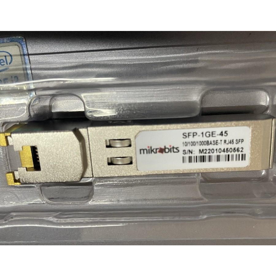 Mikrobits SFP Transceiver (RJ45) SFP-1GE-45