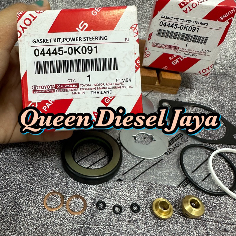 Seal Kit Power Steering Bawah Toyota Hilux/Fortuner 2KD 04445-0K091