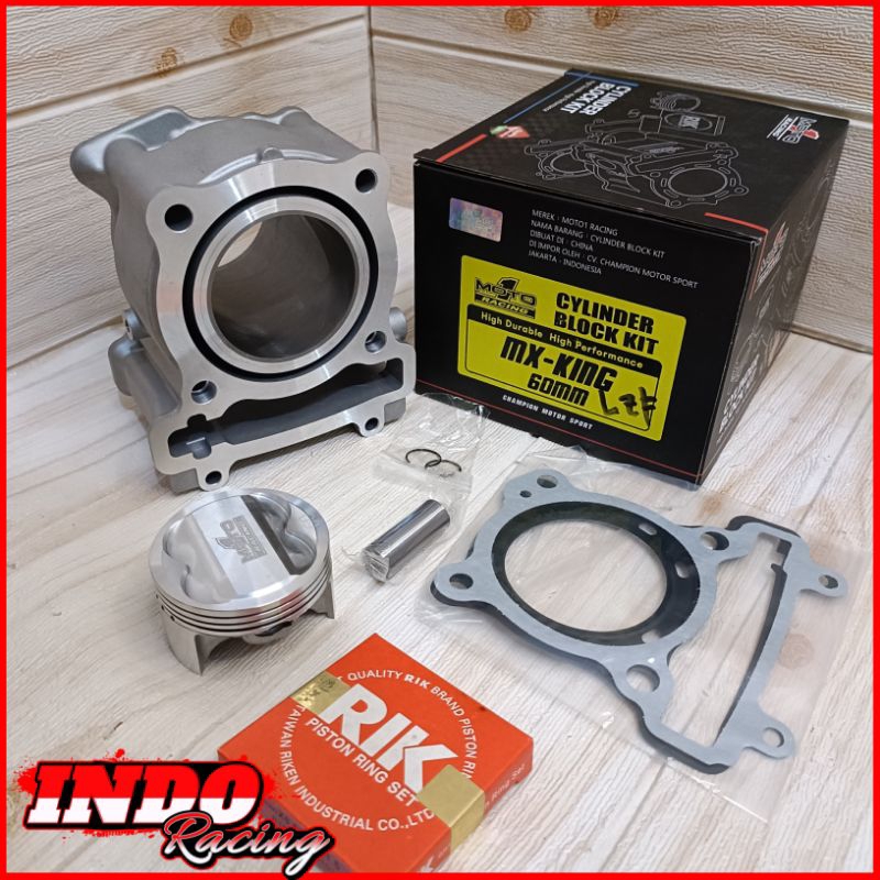 Blok seher Bore Up MOTO 1 Racing MX / MX king old new / Vixion old new / R15 old diameter 60mm 62mm 