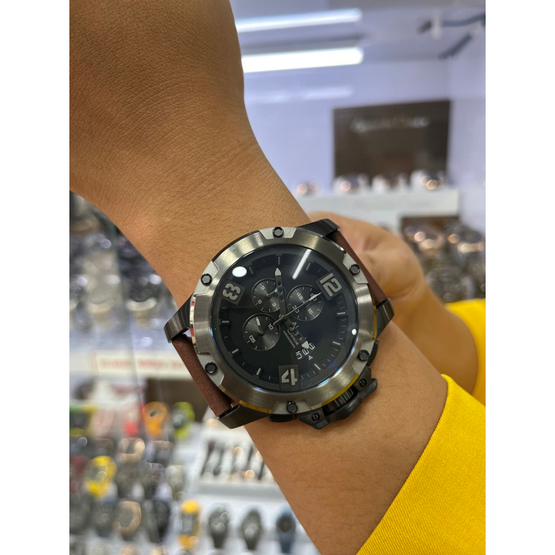 ALEXANDRE CHRISTIE CHRONO PRIA KULIT SERI 6295 MC