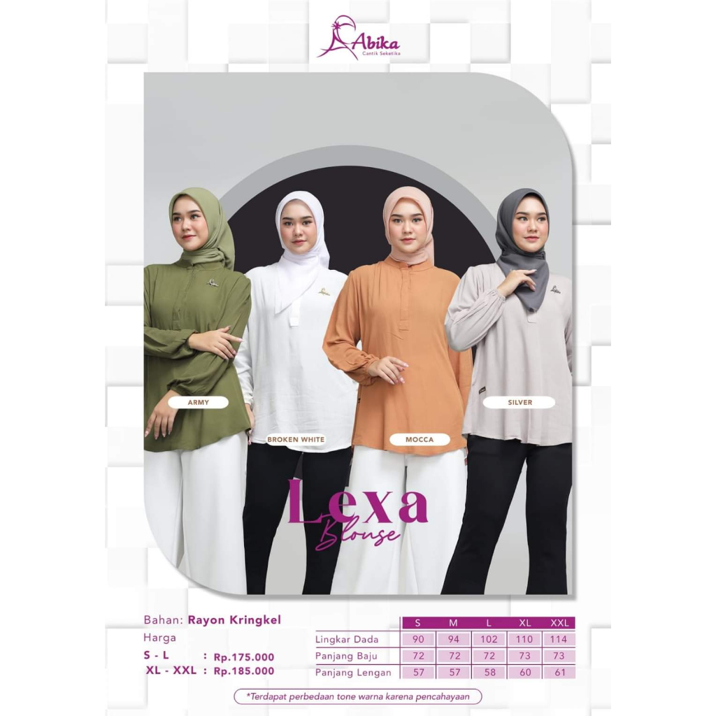 TERBARU LEXA BLOUSE ABIKA