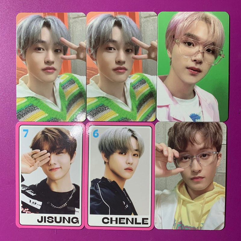 HAECHAN MARK CHENLE JISUNG TC TRADING CARD TDS2 ENCORE CONCEPT PINK SELCA
