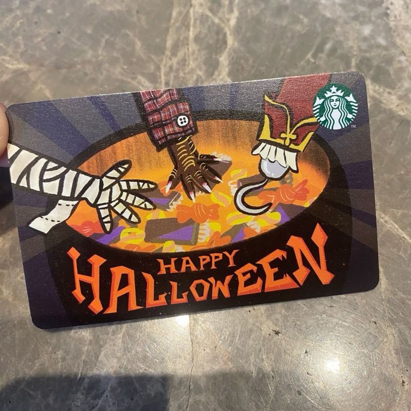 Starbucks Card Kartu Starbucks Card Happy Halloween 2023