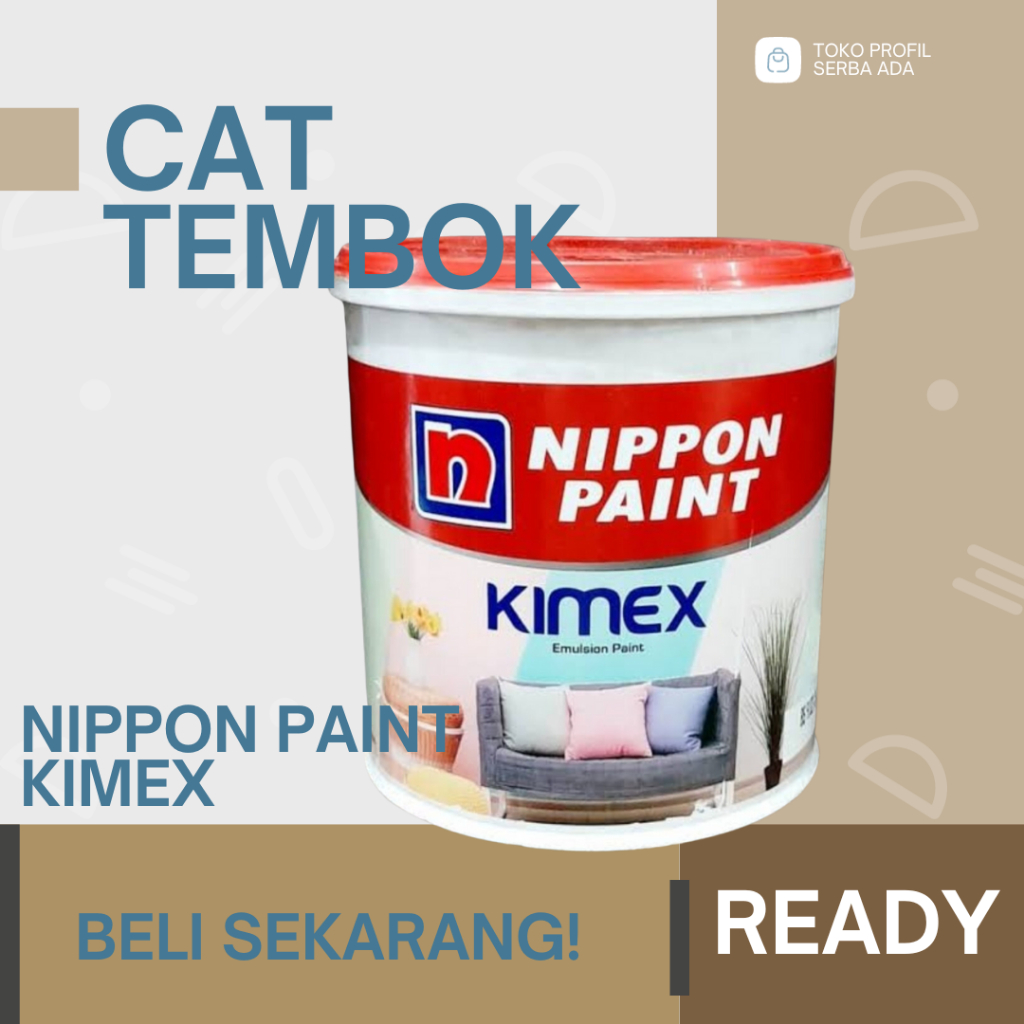 CAT TEMBOK NIPPON PAINT KIMEX 20 KG