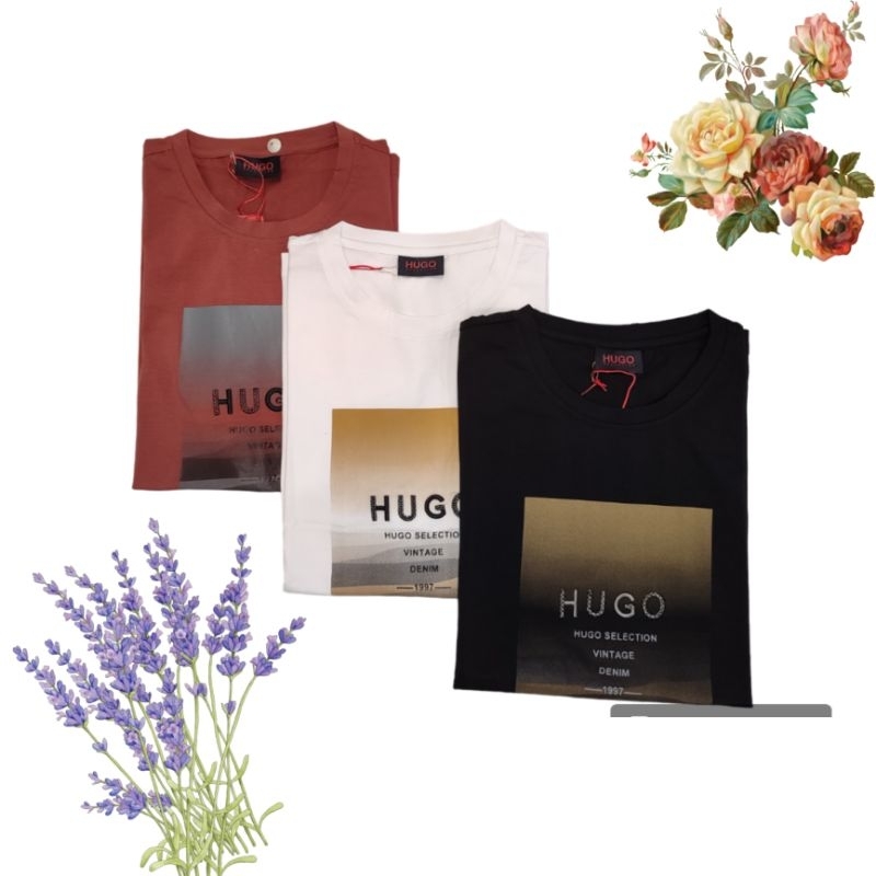Tshirt Hugo Original/kaos pria-wanita/kaos hugo/atasan pria-wanita