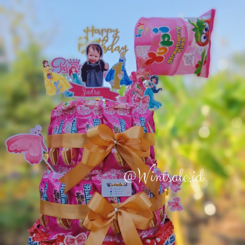 

Topper kue custom foto dan nama