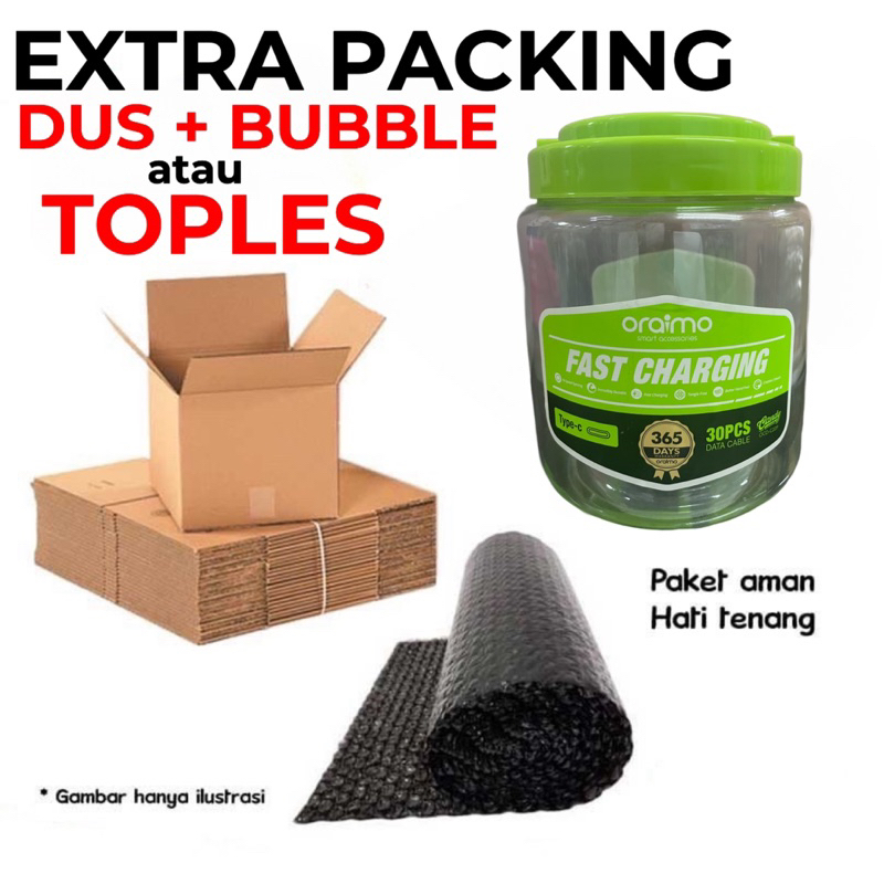 

EXTRA PACKING Dus / Bubble / Toples ROBOT VIVAN ORAIMO OILKE