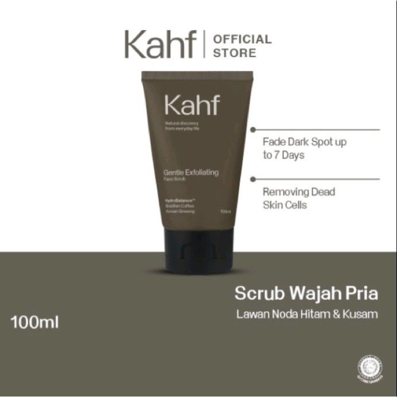 Kahf Gentle Exfoliating Face Scrub