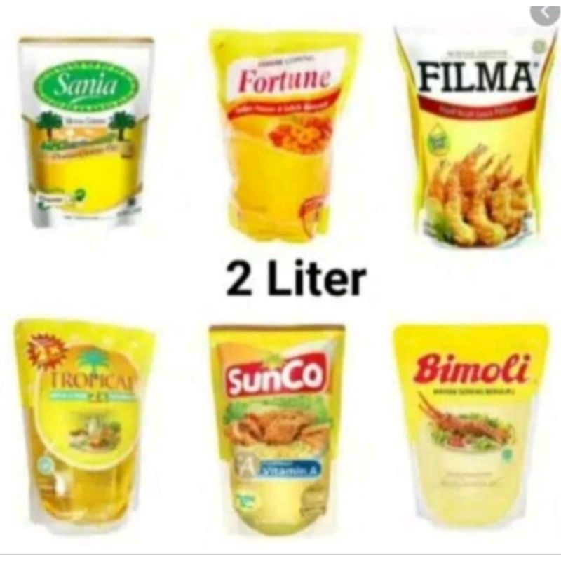 

Minyak Goreng Pouch 2 liter murah hemat