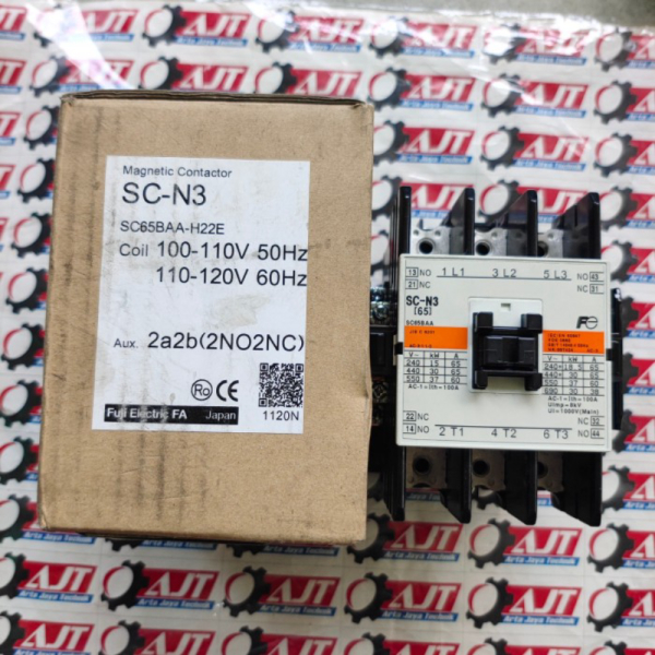 Magnetic Contactor SC-N3 FUJI ELECTRIC 110V Diskon