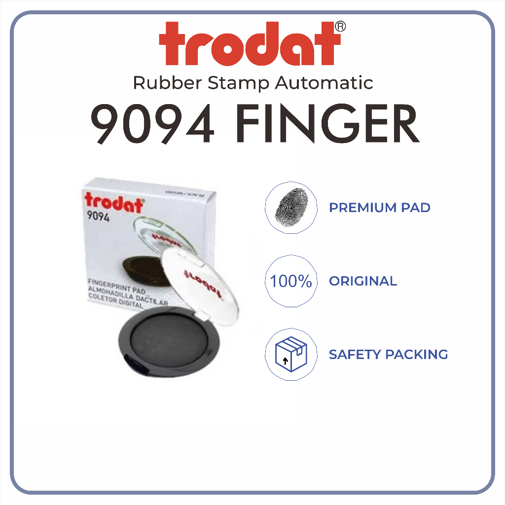 

TRODAT 9094 FINGER PAD (BAK SIDIK JARI)