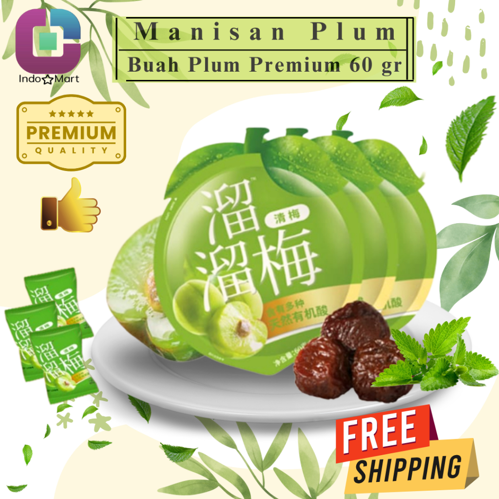 

MANISAN PLUM BUAH PLUM PREMIUM ANEKA RASA 60GR