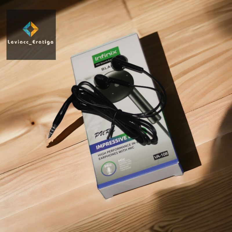 Infinix VA108 In-Ear Headphone Handsfree Extra Bass