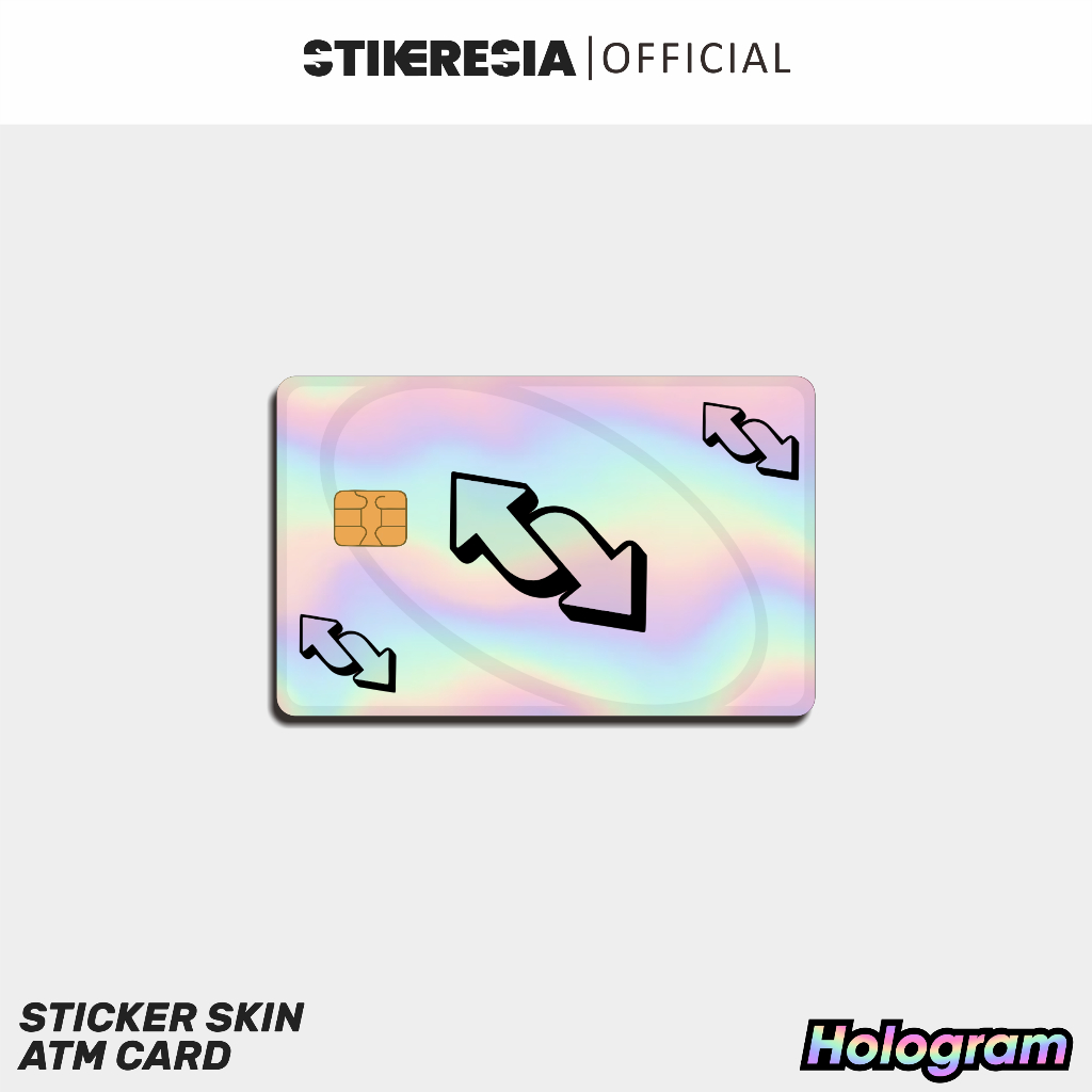 

Stiker ATM Uno Reverse Hologram - Stiker Kartu ATM Emoney Flazz Hologram