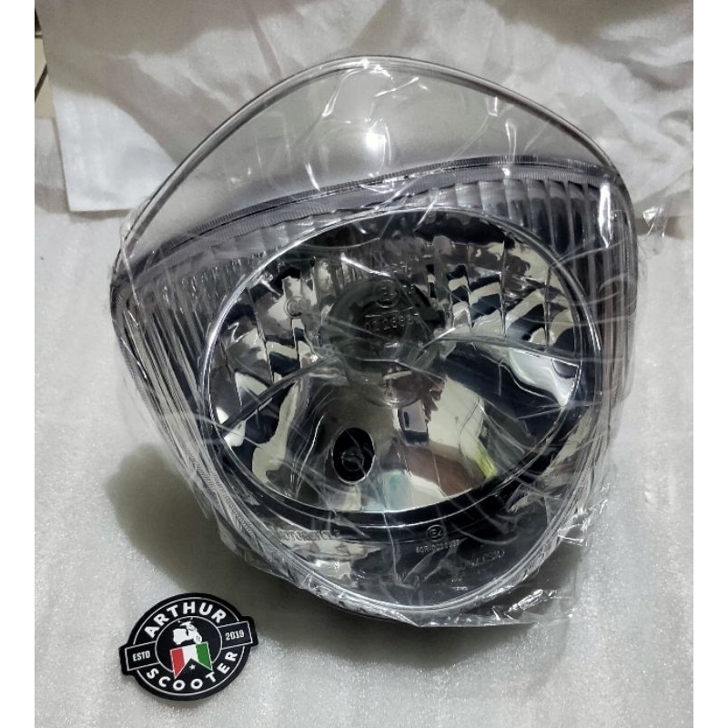 Headlamp Mahkota Piaggio Fly dan piaggio Liberty100  Euro