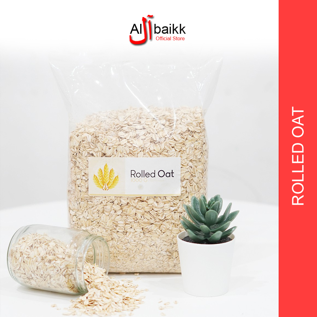 

Rolled Oat 100gr Sereal Gandum Utuh Organik Alami