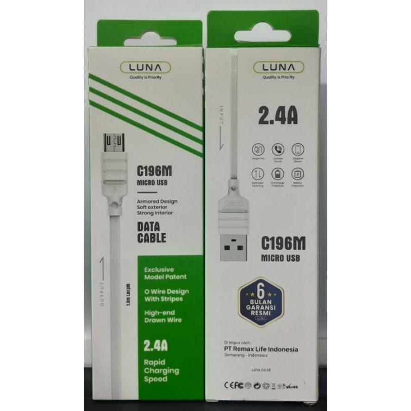 DATA CABLE MICRO C196M LUNA