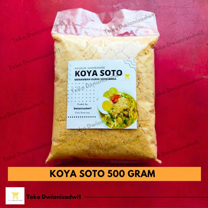 

Koya Bubuk 500 Gram Untuk Soto Lamongan, Mie Rebus, dan Cocolan Sate Taichan