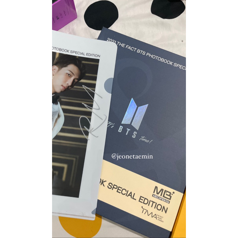 BTS The fact Magazine special Japan Pob RM