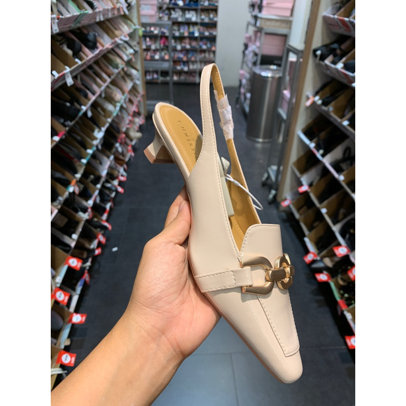 aleica offwhite heels payless 4,5 cm