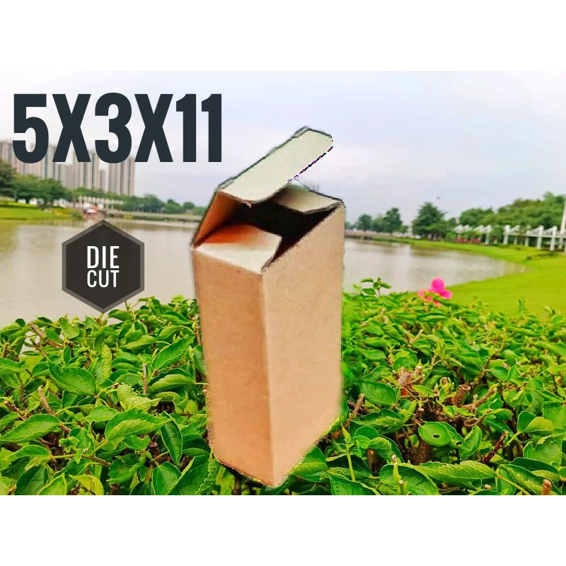 

kardus karton uk 5x3x11 deicut untuk packing botol