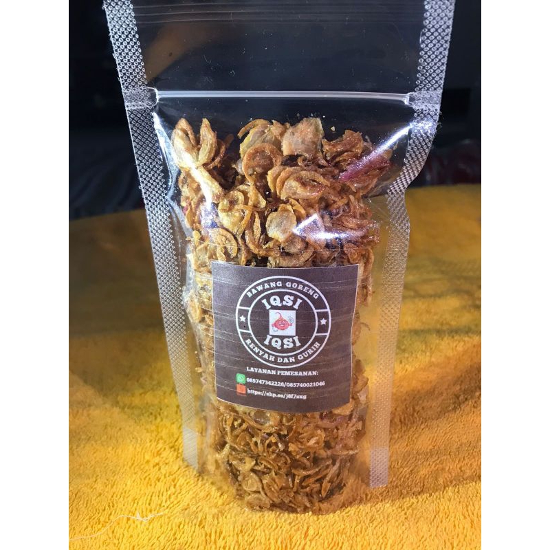 

Bawang Goreng/Brambang Goreng Spesial Kemasan 100gram