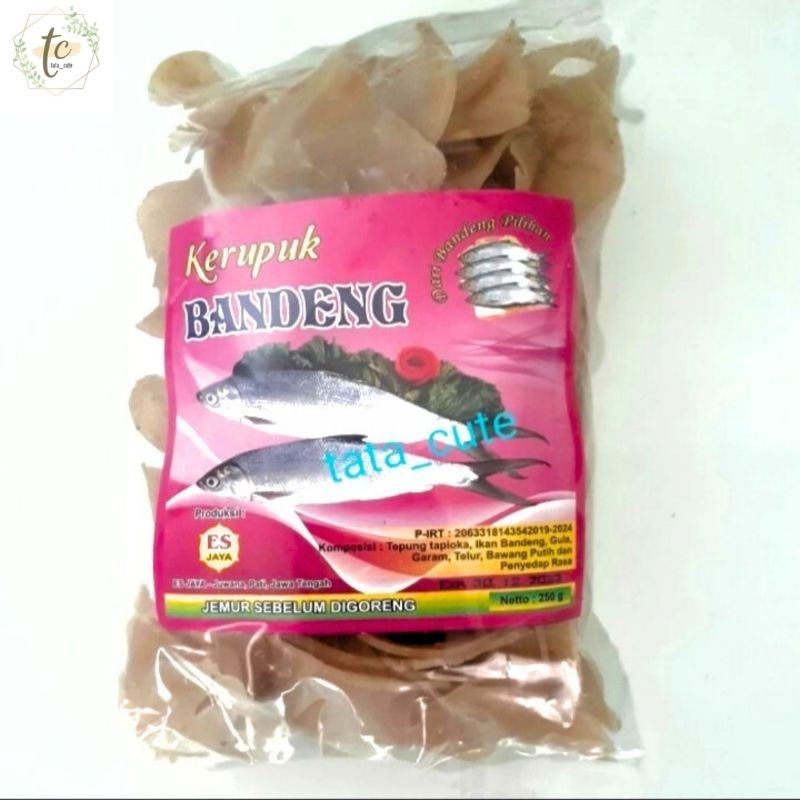 

Kerupuk krupuk bandeng Juwana 250gr
