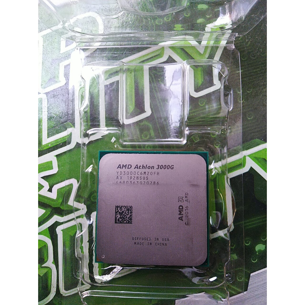 CPU Amd AM4 ATHLON 3000G not ryzen 3200g 200ge