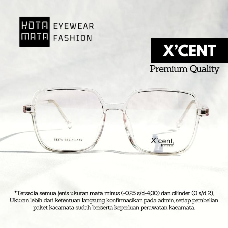 Frame Kacamata Original Xcent