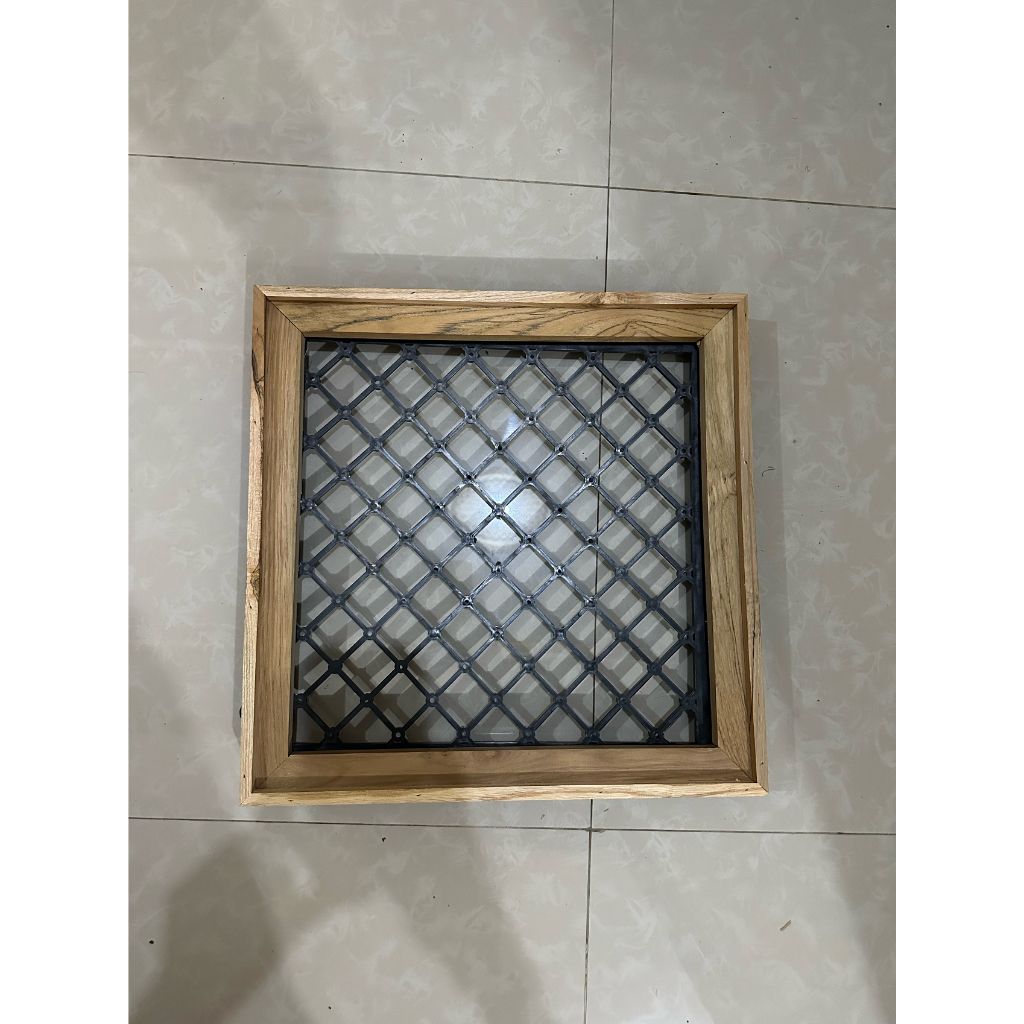 Frame Simbar 40cm*40cm , Bingkai platycerium . bingkai simbar