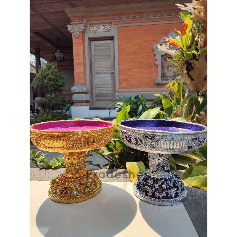 Dulang nare ukiran Bali cantik ukuran 30cm