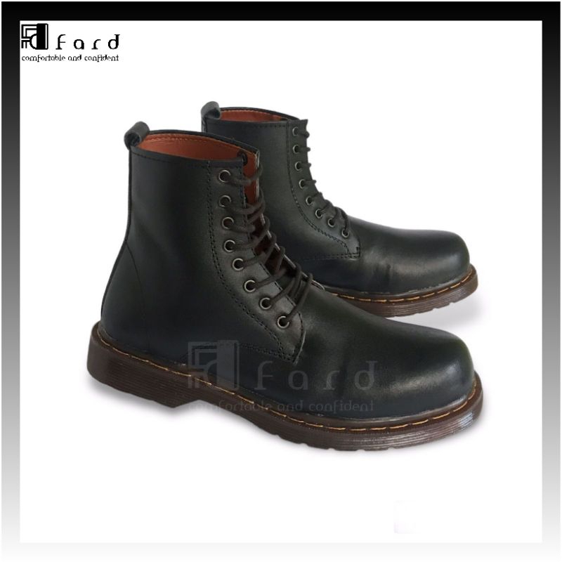 SEPATU KULIT KASUAL PRIA DAN WANITA | BERKUALITAS | MODEL DOKMAR TINGGI DAN PENDEK | UNISEX