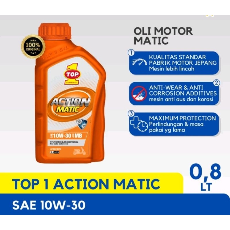 Oli Top 1 action Matic 800ml