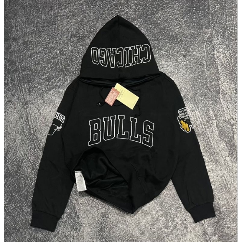 Hoodie Chicago Bulls - Authentic - WYSE Unisex Tag Label