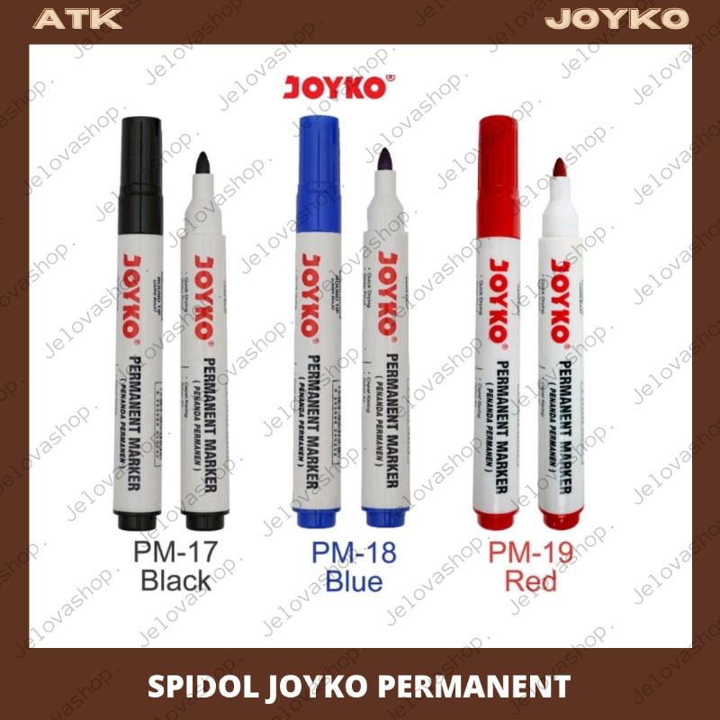 

Spidol Permanen/Permanent Marker JOYKO PM 17,18,19