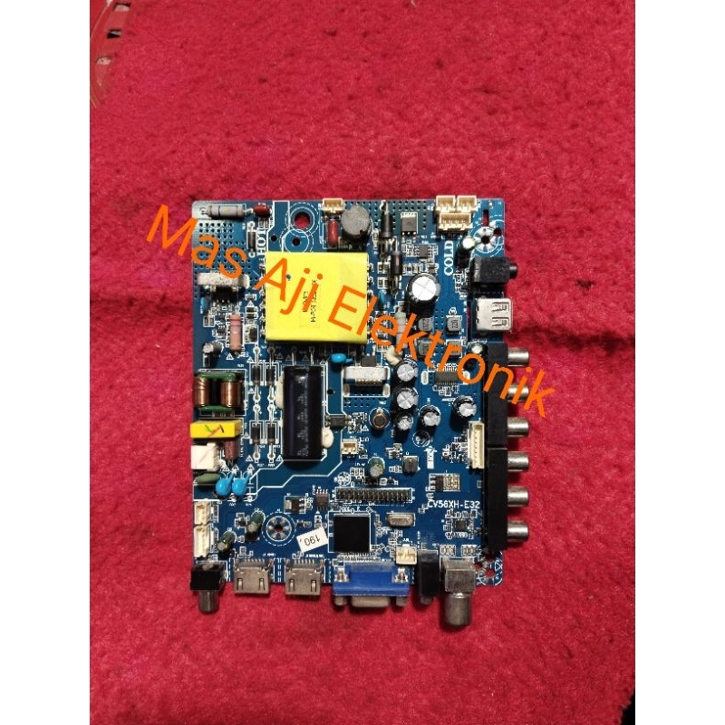 MAINBOARD POLYTRON PLD32T1500E - MOTHERBOARD - KOMPONEN TV - MESIN TV POLYTRON PLD 32T1500E