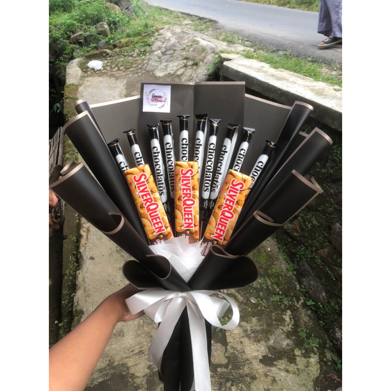

Buket snack coklat termurah/coklat sesuai permintaan